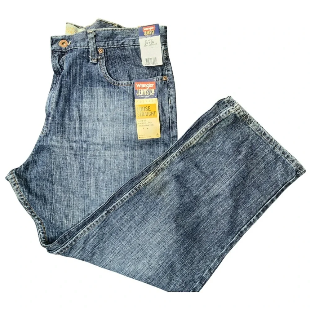 Wrangler Jeans Loose Straight Size‎ 38x30